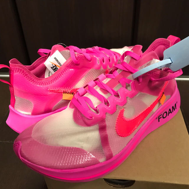 NIKE(ナイキ)のOff-White x Nike Zoom Fly SP メンズの靴/シューズ(スニーカー)の商品写真