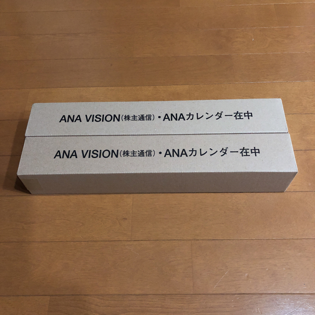 ANA(全日本空輸)(エーエヌエー(ゼンニッポンクウユ))のANA カレンダー 2本セット 2019  インテリア/住まい/日用品の文房具(カレンダー/スケジュール)の商品写真