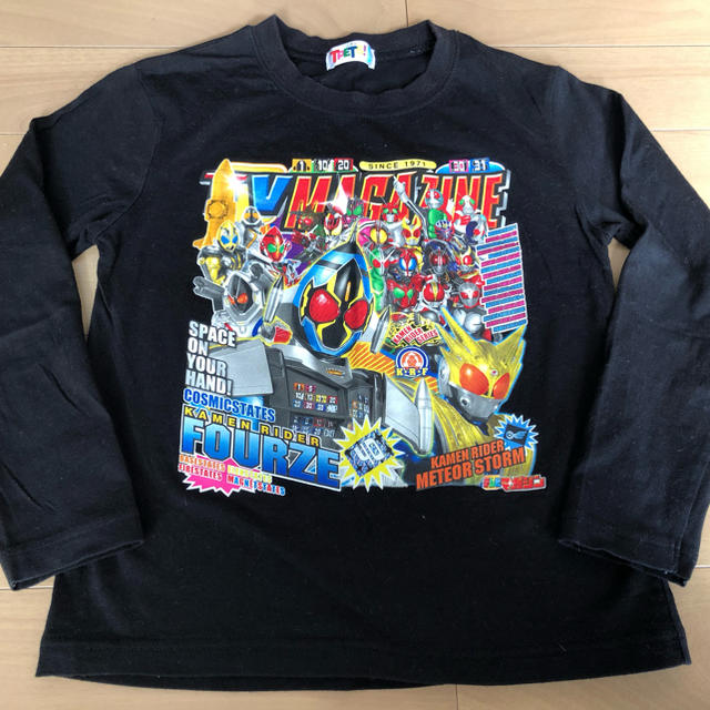 BANDAI(バンダイ)の特撮 仮面ライダー フォーゼ 長袖Tシャツ キッズ/ベビー/マタニティのキッズ服男の子用(90cm~)(その他)の商品写真