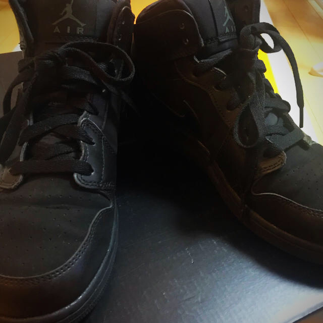 NIKE(ナイキ)のNIKE AIR JORDAN 黒  レディースの靴/シューズ(スニーカー)の商品写真