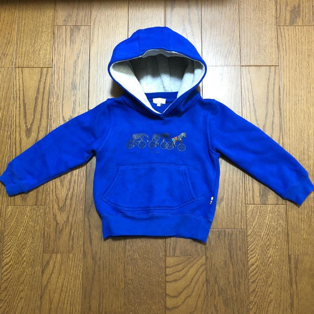 Paul Smith(ポールスミス)の美品 ポールスミス パーカー キッズ/ベビー/マタニティのキッズ服男の子用(90cm~)(Tシャツ/カットソー)の商品写真