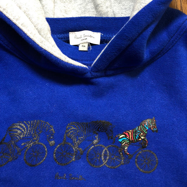 Paul Smith(ポールスミス)の美品 ポールスミス パーカー キッズ/ベビー/マタニティのキッズ服男の子用(90cm~)(Tシャツ/カットソー)の商品写真