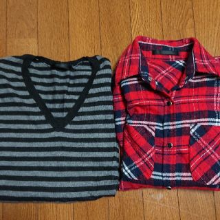 マウジー(moussy)の【ミナミン様専用】moussy  トップス2点セット(ニット/セーター)