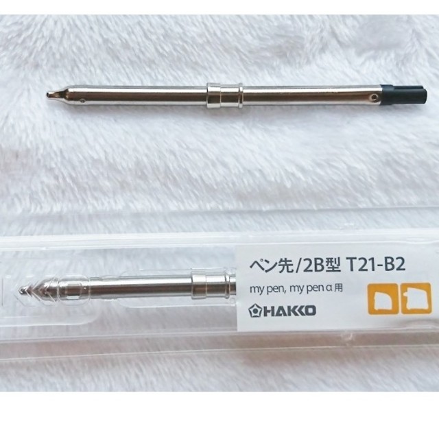 専門ショップ 白光 HAKKO ウッドバーニング用ペン先 0.5B型 FD-200 マイペン FD-210 マイペンアルファ 用 T21-B05 