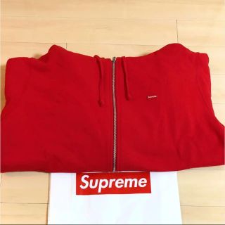 シュプリーム(Supreme)のXL Supreme Small Box Logo Zip Up Hooded(パーカー)