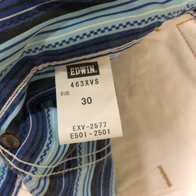 EDWIN(エドウィン)の【 EDWIN 】 白ジーンズパンツ メンズのパンツ(デニム/ジーンズ)の商品写真