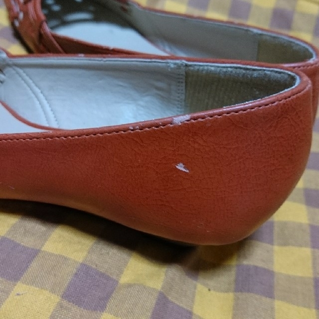パンプス 21.5㎝ レンガ色 レディースの靴/シューズ(ハイヒール/パンプス)の商品写真