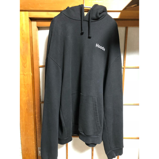 Balenciaga(バレンシアガ)の多少の値下げ可 確実正規品 vetements hoodie 英字パーカー メンズのトップス(パーカー)の商品写真