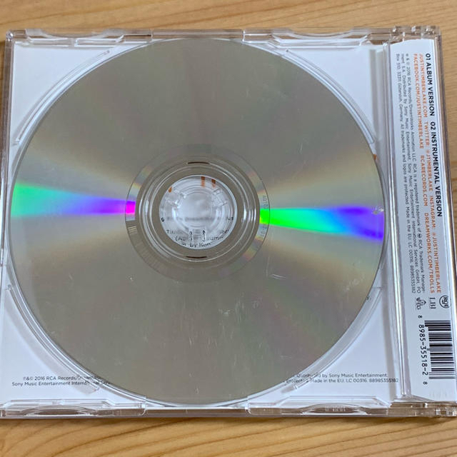 JUSTIN TIMBERLAKE  エンタメ/ホビーのCD(ポップス/ロック(洋楽))の商品写真