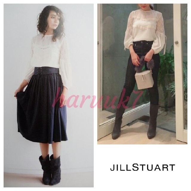 JILLSTUART(ジルスチュアート)の【新品未使用】　ジルスチュアート　JILLSTUART 　ブラウス レディースのトップス(シャツ/ブラウス(長袖/七分))の商品写真