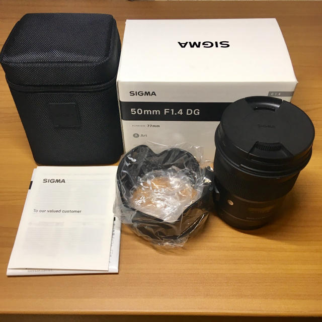 海外限定】 F1.4 50mm SIGMA - SIGMA Art おまけ付き EFマウント Canon