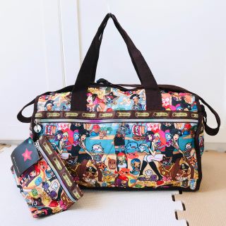 レスポートサック(LeSportsac)の【新品タグ付】★レスポ★Tokidoki★ミディアムウィ-クエンダ-★ポーチ付(ボストンバッグ)