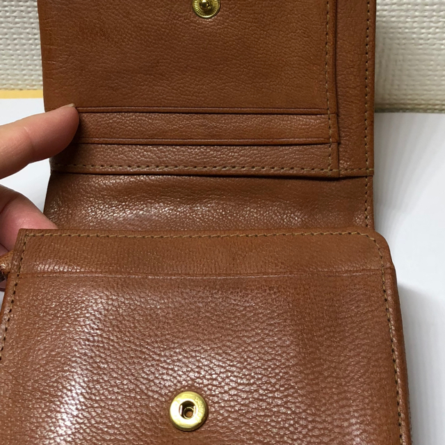 genten(ゲンテン)の今日までタイムセール❤️ゲンテン ２つ折財布 ゴートヌメ レディースのファッション小物(財布)の商品写真