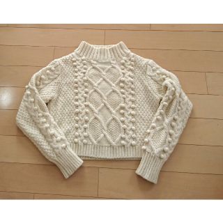 ルシェルブルー ケーブルニット ニット/セーター(レディース)の通販 49