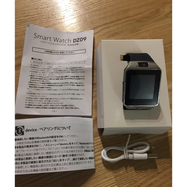 smart watch DZ09 スマートウォッチ 新品 未使用 メンズの時計(腕時計(デジタル))の商品写真