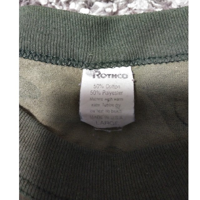 ROTHCO(ロスコ)のROTHCO 迷彩柄 ロングTシャツ メンズのトップス(Tシャツ/カットソー(七分/長袖))の商品写真