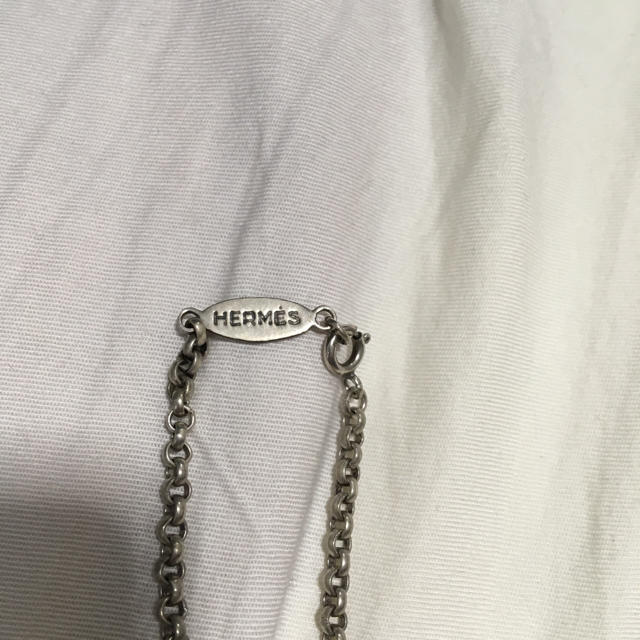 HERMES エルメス シルバー チェーンネッックレス