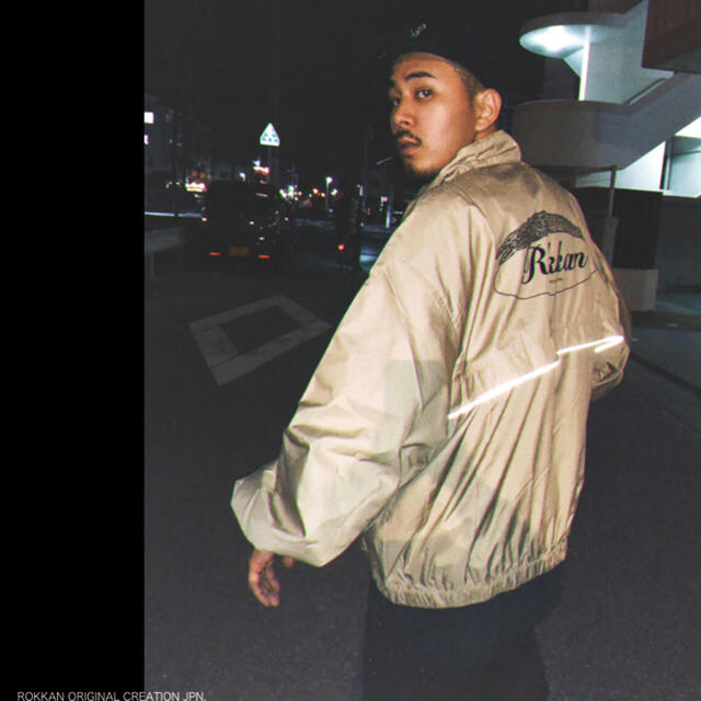 激安特価で販売中】 ROKKAN O.C. REFLECTOR JACKET Off-White ナイロン