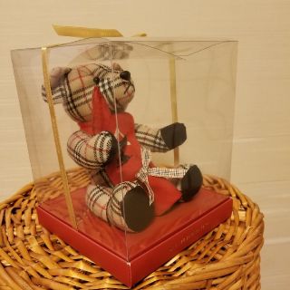 バーバリー(BURBERRY)のBURBERRY　くまのぬいぐるみ&ハンカチ　ギフト(ぬいぐるみ)