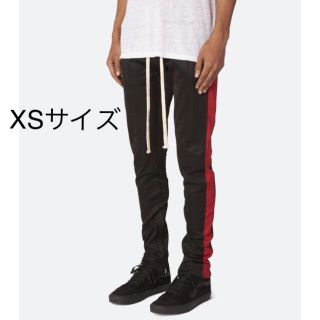 フィアオブゴッド(FEAR OF GOD)のXSサイズ mnml トラックパンツ Black Red 赤黒 (その他)