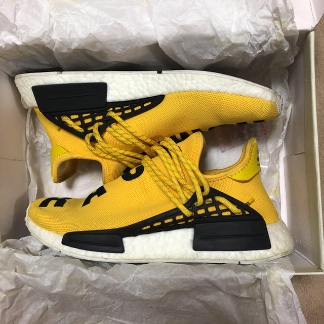 adidas(アディダス)のNMD HUMAN RACE 25.5cm イエロー 国内正規 メンズの靴/シューズ(スニーカー)の商品写真