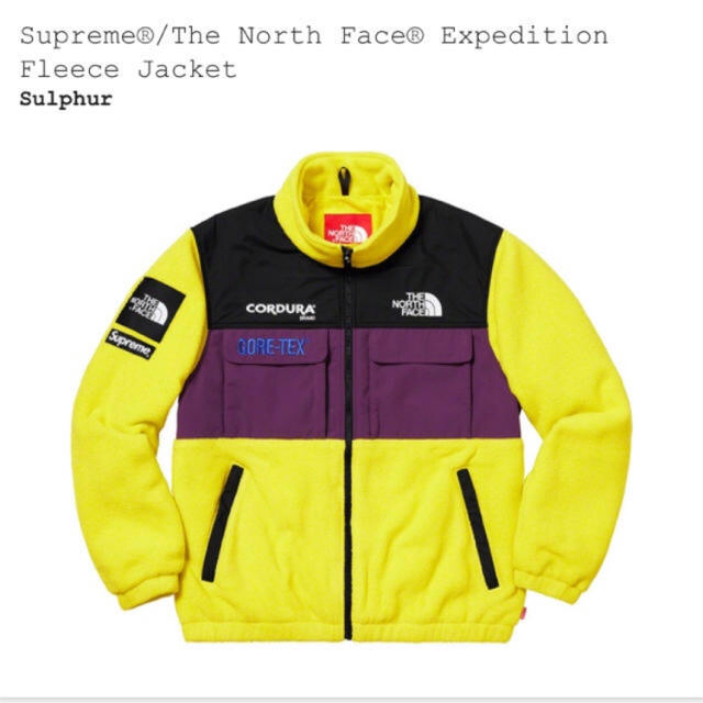 Supreme North Face  expedition fleece S