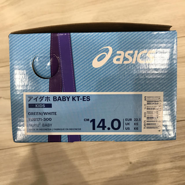 asics(アシックス)のJOさん専用 新品未使用 アシックス アイダホ キッズ キッズ/ベビー/マタニティのベビー靴/シューズ(~14cm)(スニーカー)の商品写真