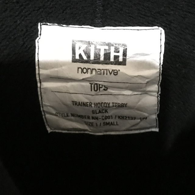 nonnative(ノンネイティブ)のKITH × nonnative パーカー サイズ1 メンズのトップス(パーカー)の商品写真