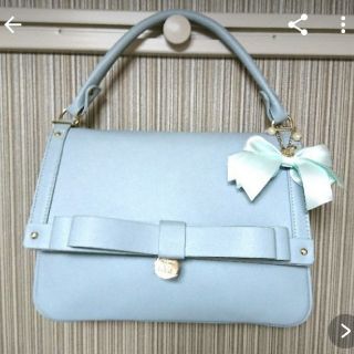 メゾンドフルール(Maison de FLEUR)のMaison de FLEUR
ダブルリボンフラップMバッグ Cadette(ハンドバッグ)