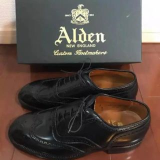 オールデン(Alden)の【約半額‼︎ 新品 未使用 ‼︎ 】Alden cordvan(ドレス/ビジネス)