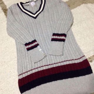 トゥデイフル(TODAYFUL)のTODAYFUL LineKnitOP(ミニワンピース)