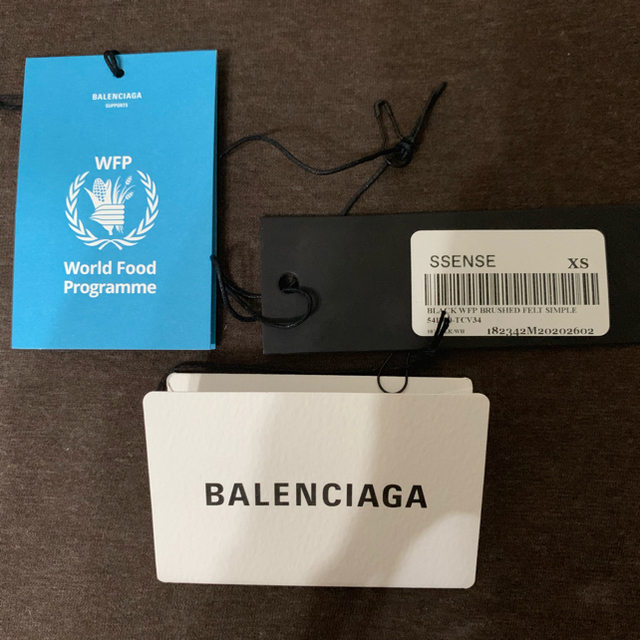 BALENCIAGA WFP パーカー SSENSE購入 付属品完備