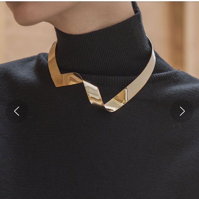 Ameri VINTAGE(アメリヴィンテージ)のアメリヴィンテージ  Asymmetry Twist Choker レディースのアクセサリー(ネックレス)の商品写真