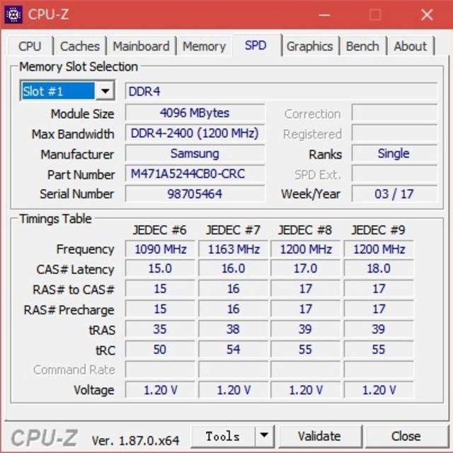 SAMSUNG(サムスン)のSAMSUNG SODIMM DDR4 2400 4GBx2 8GB スマホ/家電/カメラのPC/タブレット(PCパーツ)の商品写真