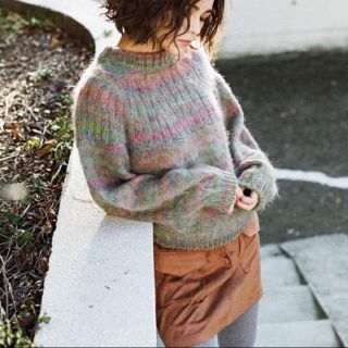 スライ(SLY)のSLY MIX MOHAIR LG TOPS ニット セーター(ニット/セーター)