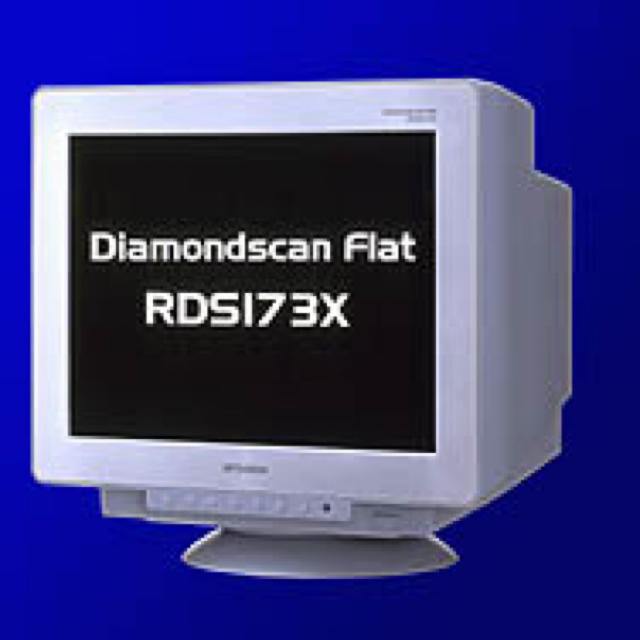 三菱(ミツビシ)の三菱 CRTモニター RDS173X スマホ/家電/カメラのPC/タブレット(ディスプレイ)の商品写真