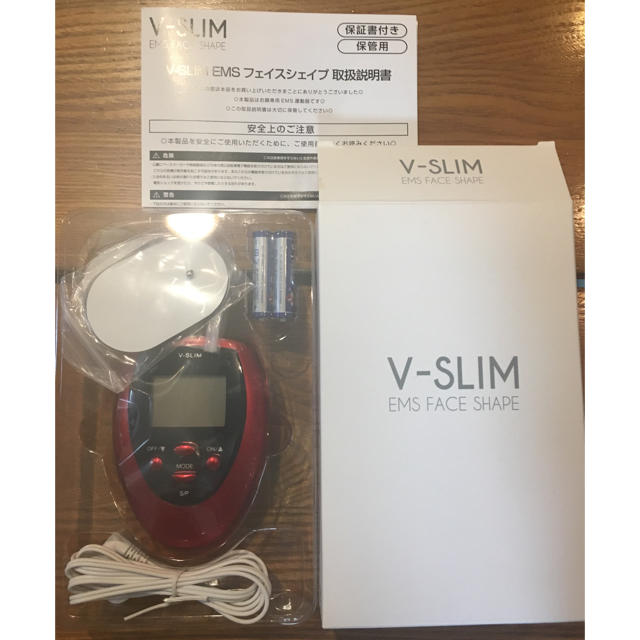 EMS(イームス)のV-SLIM EMS フェイスシェイプ コスメ/美容のダイエット(エクササイズ用品)の商品写真