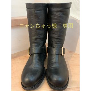 ジミーチュウ(JIMMY CHOO)のジミーチュウ バイカーブーツ 35.5(ブーツ)