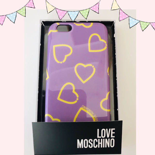 MOSCHINO(モスキーノ)のモスキーノ iPhone6sケース スマホ/家電/カメラのスマホアクセサリー(iPhoneケース)の商品写真