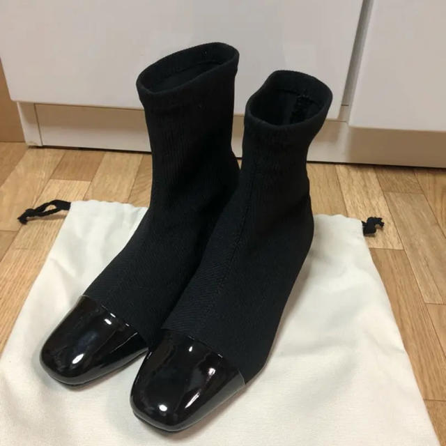 新品 トゥデイフル リブソックスブーツ 36 新品同様 www.toyotec.com