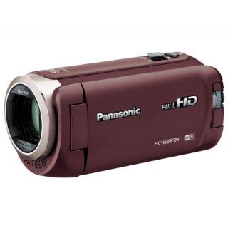 パナソニック(Panasonic)のパナソニック ビデオカメラ HC-W585M  美品 ブラウン ハイビジョン(ビデオカメラ)