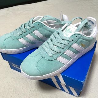 アディダス(adidas)のadidas GAZELLE ミントグリーン(スニーカー)