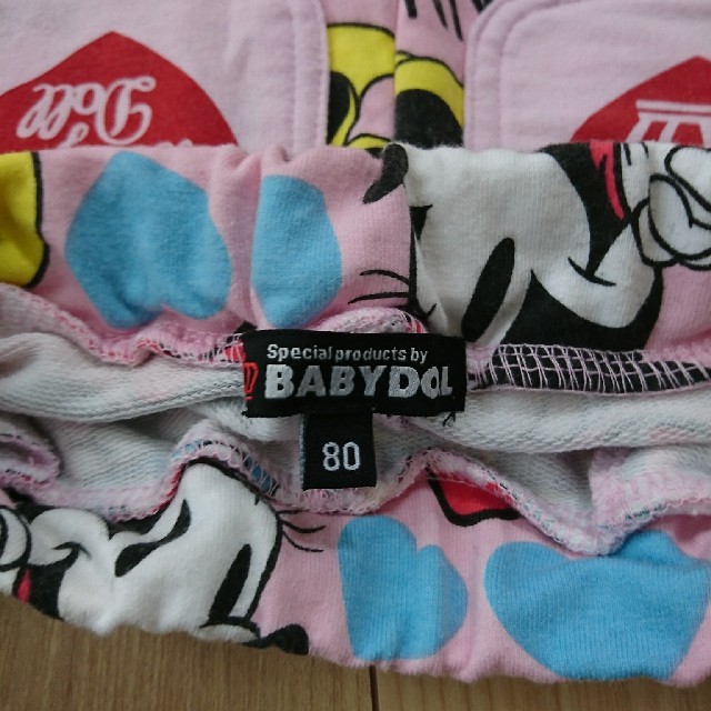 BABYDOLL(ベビードール)のミニーちゃん パンツ キッズ/ベビー/マタニティのベビー服(~85cm)(パンツ)の商品写真