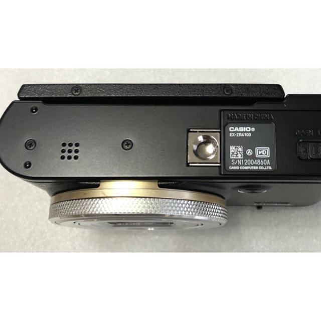 CASIO(カシオ)のカシオ デジタルカメラ「EXILIM ZR4100」EX-ZR4100-BK スマホ/家電/カメラのカメラ(コンパクトデジタルカメラ)の商品写真