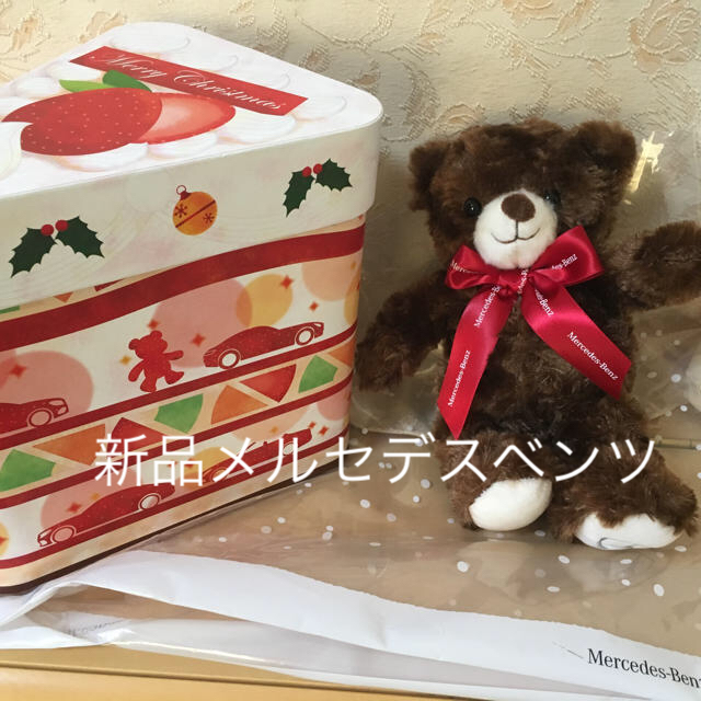 新品未使用  メルセデスベンツ クリスマスベアー エンタメ/ホビーのコレクション(ノベルティグッズ)の商品写真