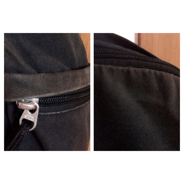 MUJI (無印良品)(ムジルシリョウヒン)の黒 リュック 無印良品 レディースのバッグ(リュック/バックパック)の商品写真