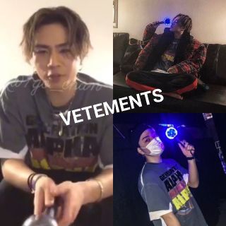 登坂着☆VETEMENTS☆GENERATION ALPHA Tシャツ XSの通販 by T's shop ...