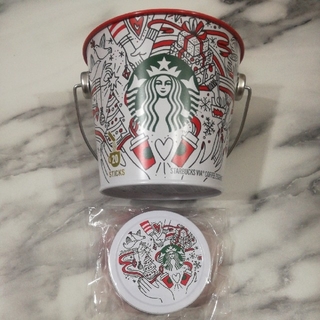 スターバックスコーヒー(Starbucks Coffee)のスターバックス バケツ と マスキングテープ(テープ/マスキングテープ)