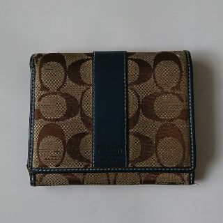 コーチ(COACH)の【再値下げ】COACH コーチ 二つ折り財布(財布)