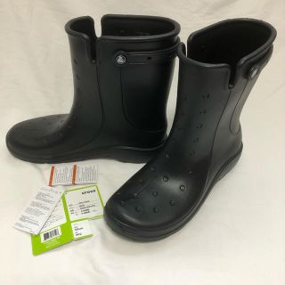 クロックス(crocs)の新品タグあり CROCSブーツ 長靴 reny Ⅱ boot M12 30cm(長靴/レインシューズ)